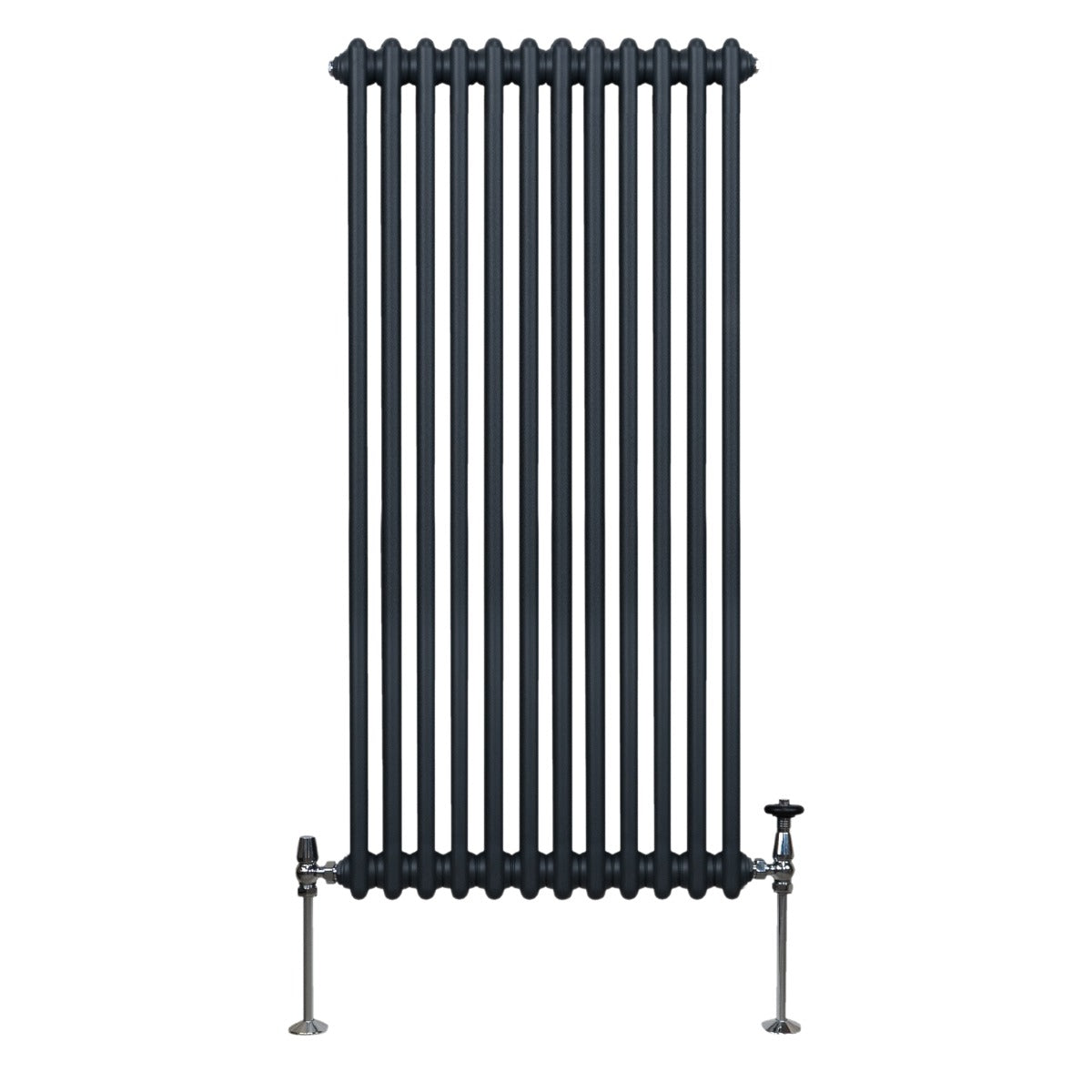 Q-Rax Radiatore Tradizionale 2 Colonne 1500x562 Grigio Antracite