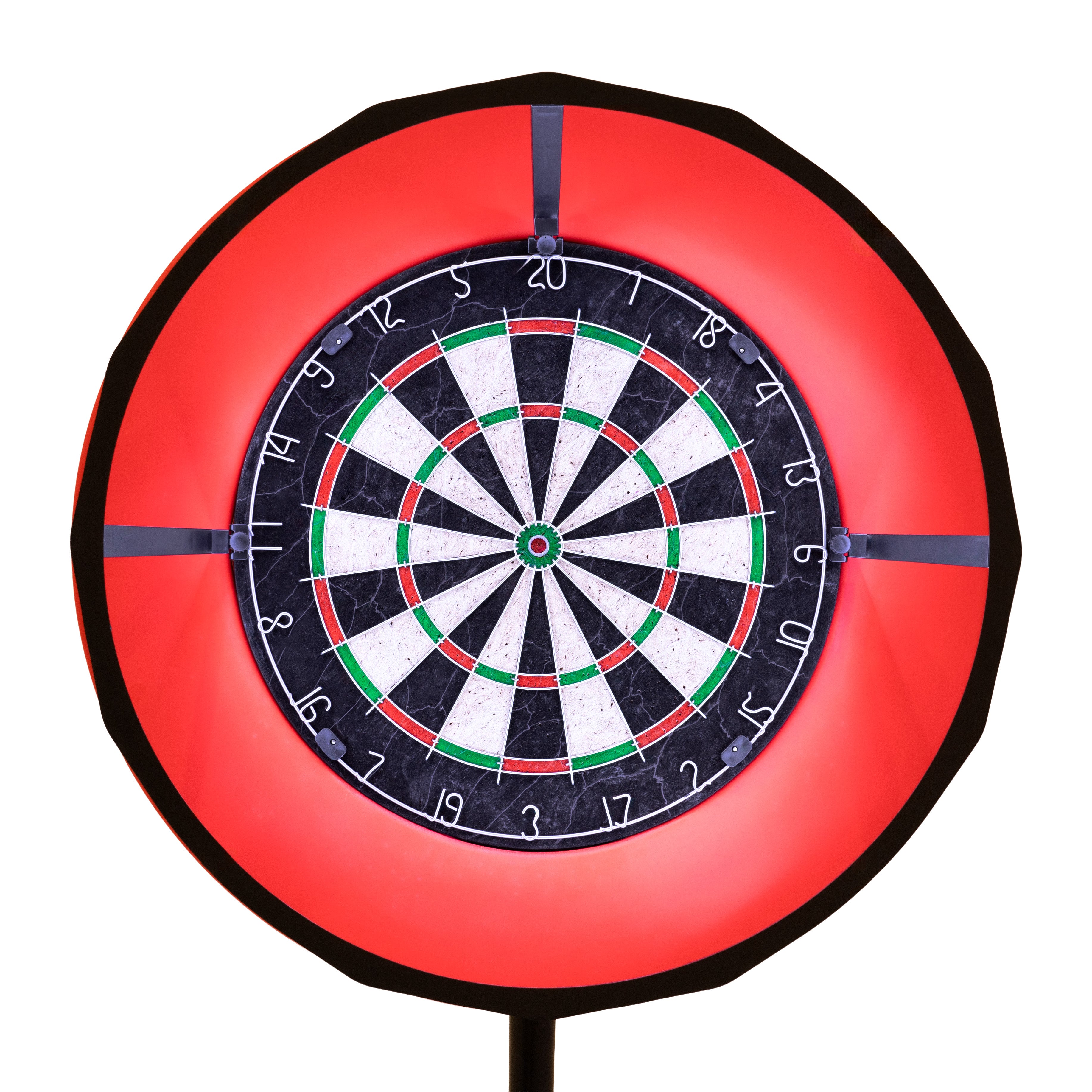 Q-Rax Anello LED Bersaglio Freccette Illuminazione 360° Dimmerabile