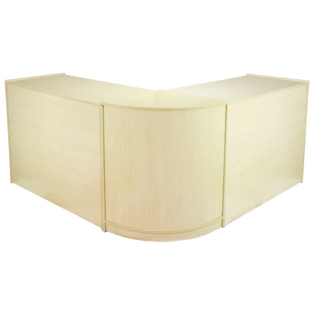 Q-Rax Zodiac Set 3 Banconi Negozio Acero Laminato a L