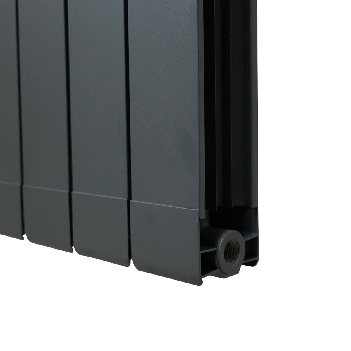 Q-Rax Radiatori Alluminio 1800x395mm Grigio Antracite Verticale