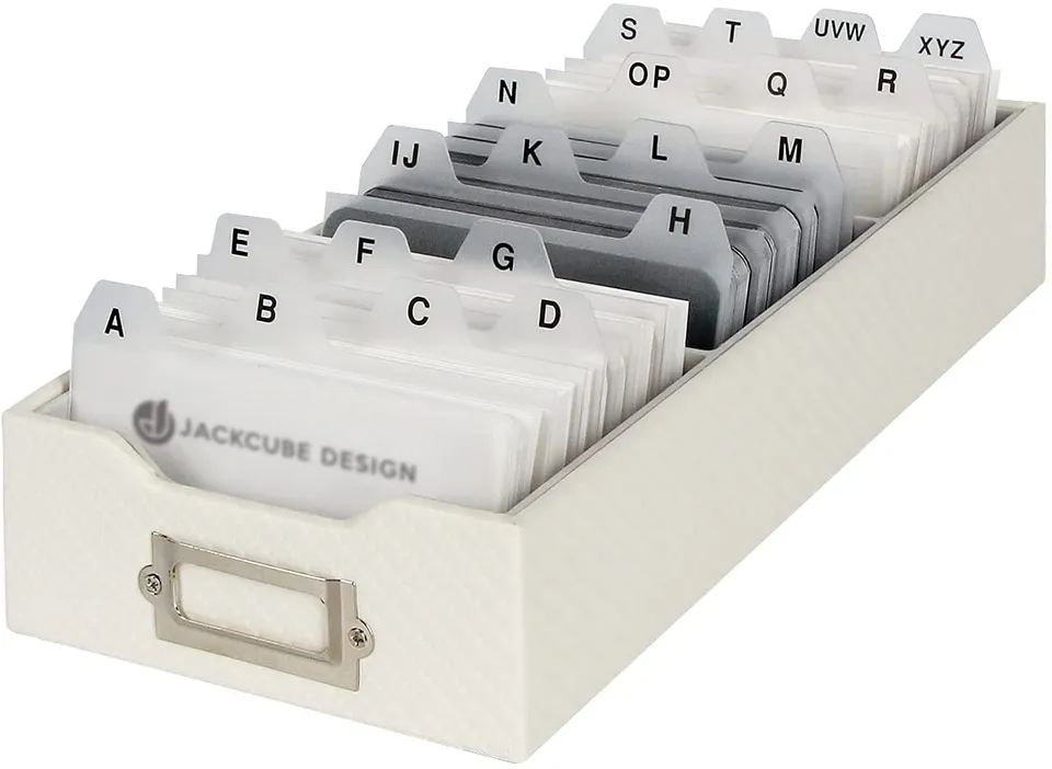 Jackcube Design Home Office Portabiglietti 800 Posti Bianco