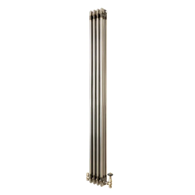 Q-Rax Radiatore Tradizionale 3 Colonne 1800x200 Metallo Grezzo