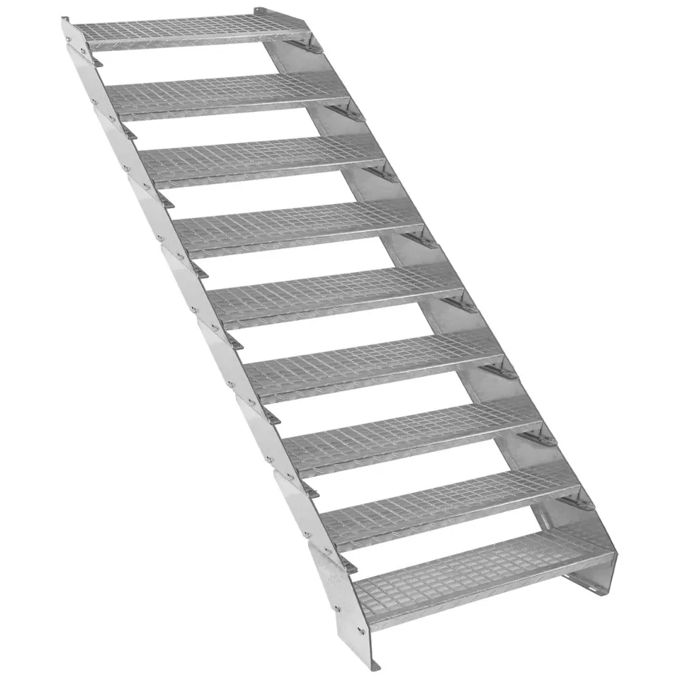 Q-Rax 9 elementi 900 mm scala zincata regolabile