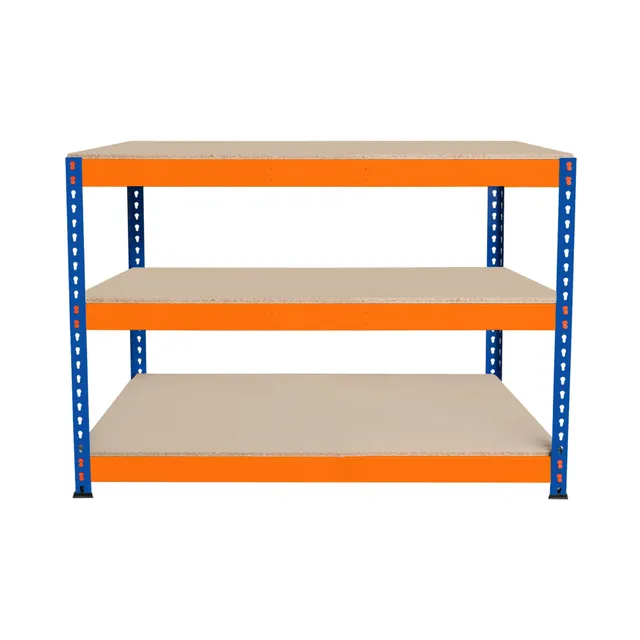 Q-Rax S-Rax Banco Lavoro 3 Ripiani 120x60x90 600kg