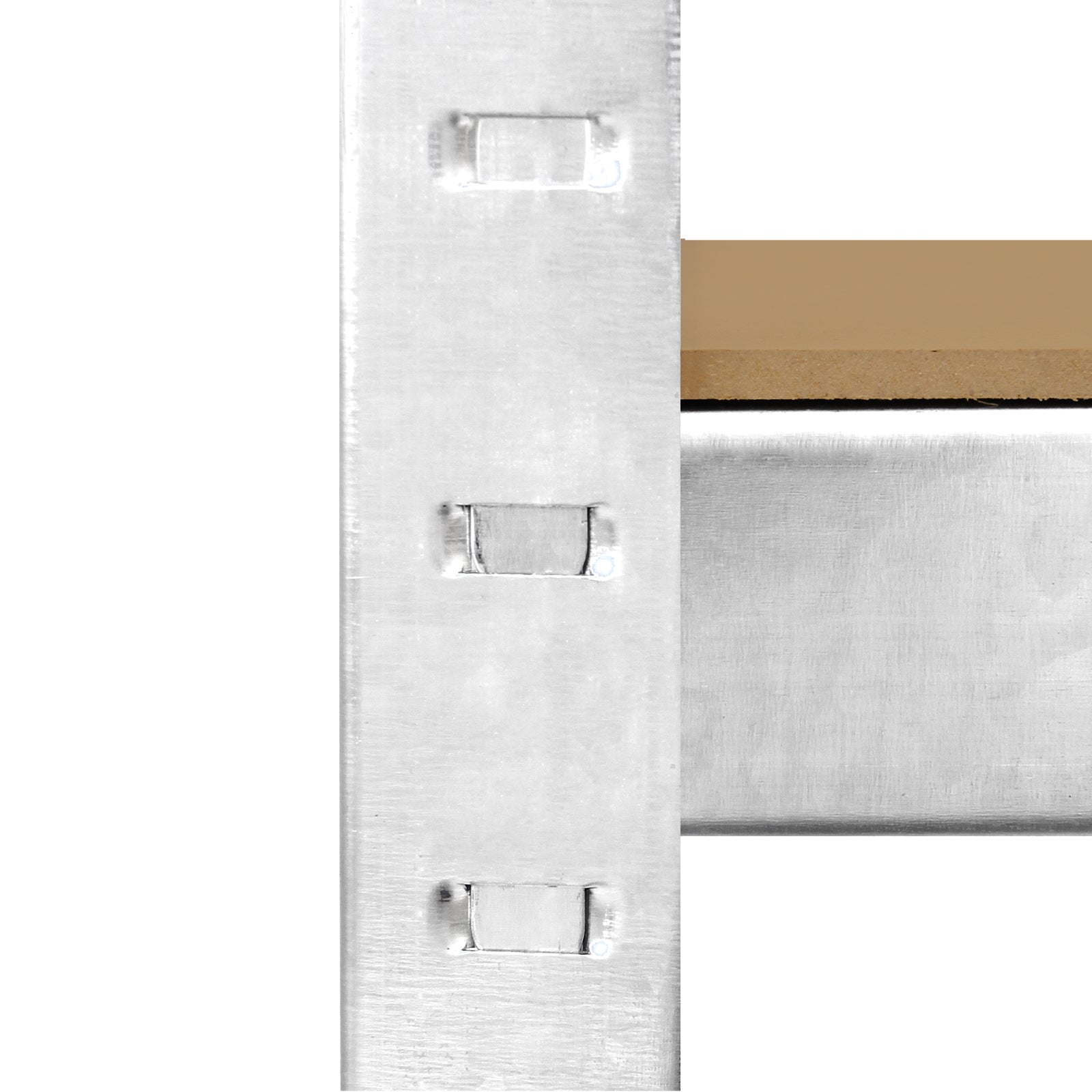 Q-Rax Galwix 90cm Scaffale Garage Acciaio 5pz 180cm