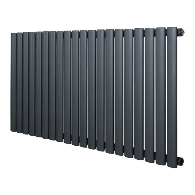 Q-Rax Radiatore Orizzontale 600x1200 mm Antracite Colonna
