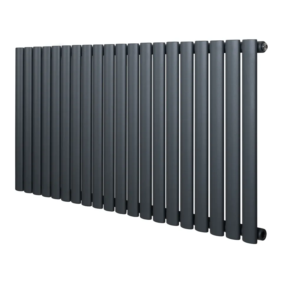 Q-Rax Radiatore Orizzontale 600x1200 mm Antracite Colonna
