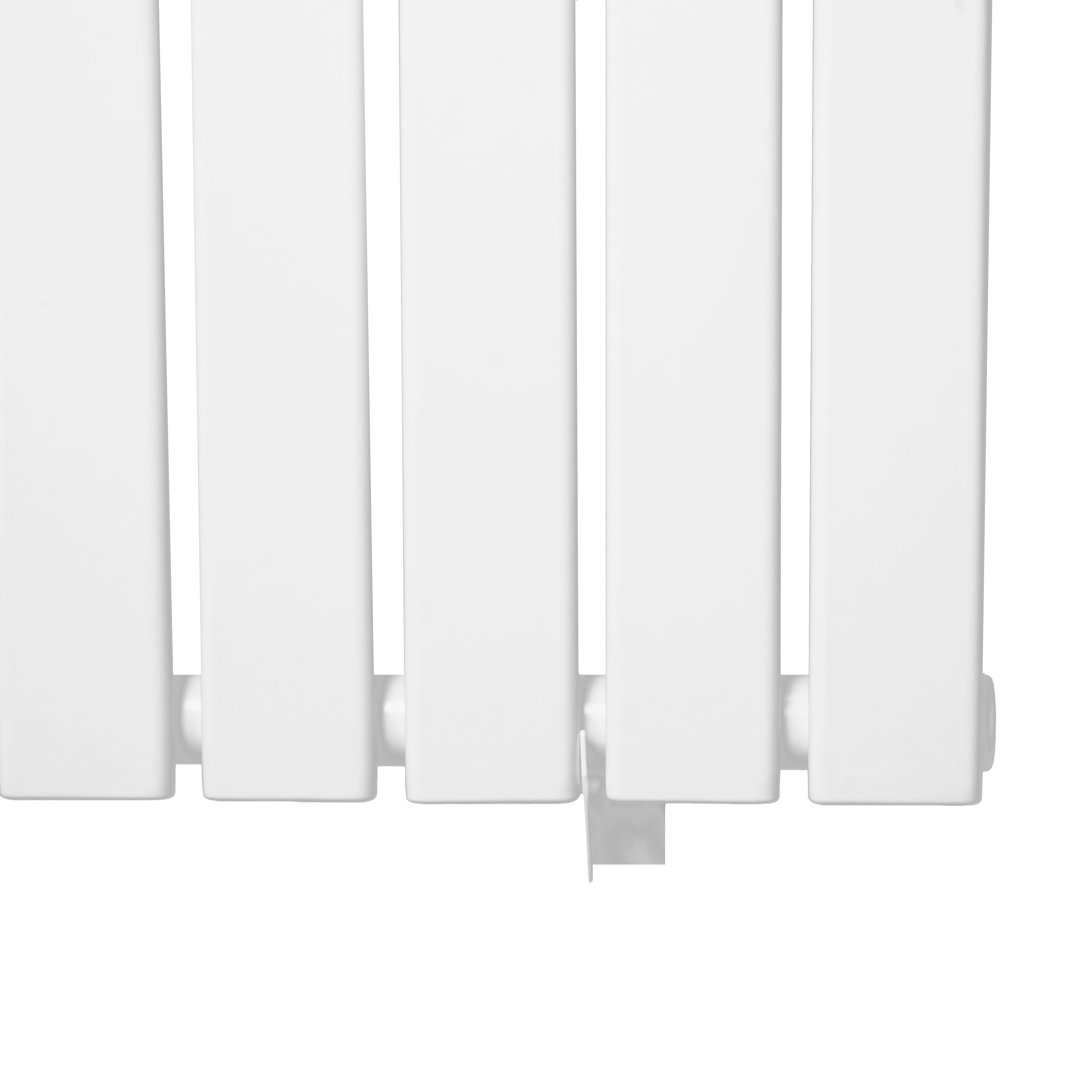 Q-Rax Radiatori Tradizionali Radiatore Piatto 600x1190 Bianco Acciaio