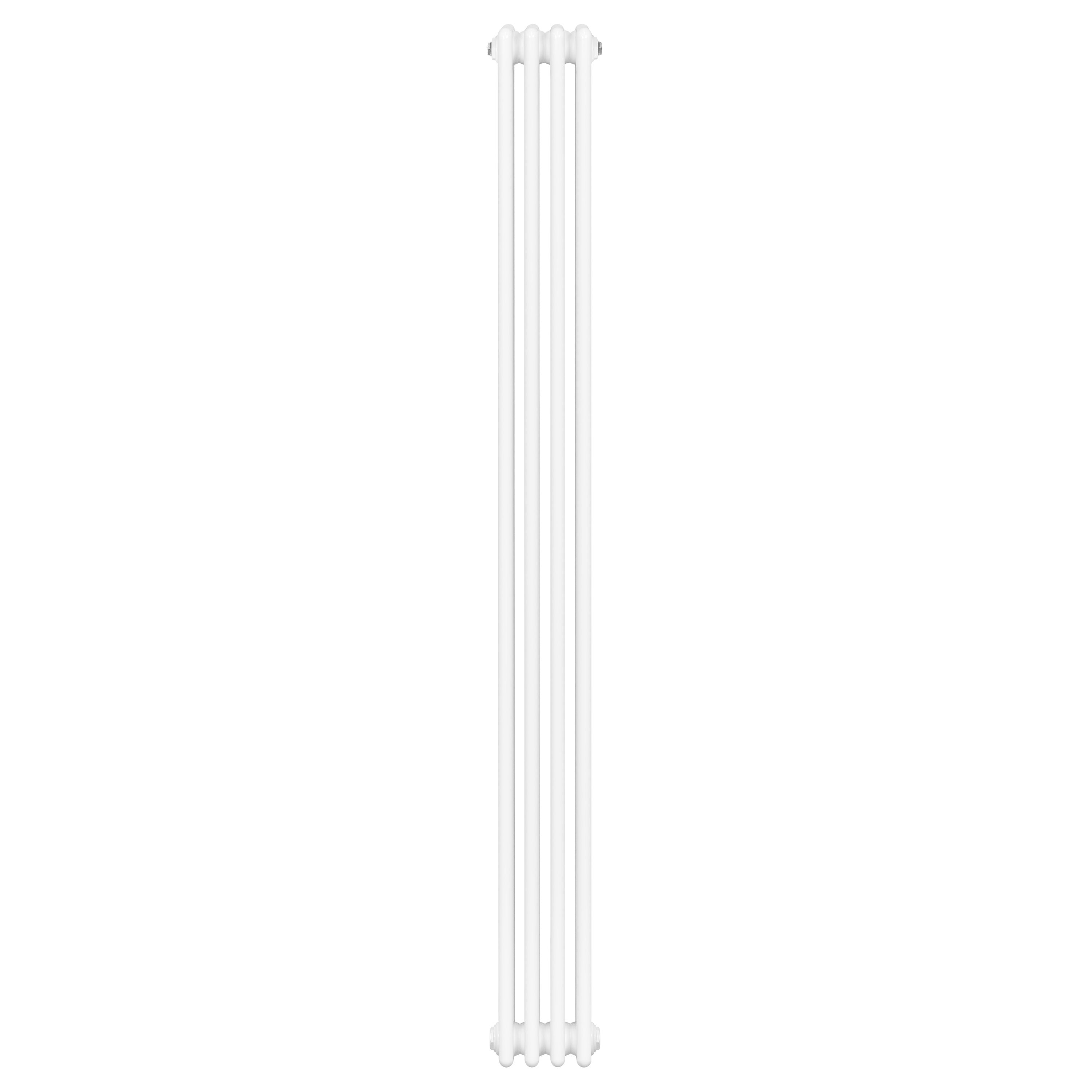 Q-Rax Radiatori Tradizionali 1800x200 4 Colonne Termosifone Bianco