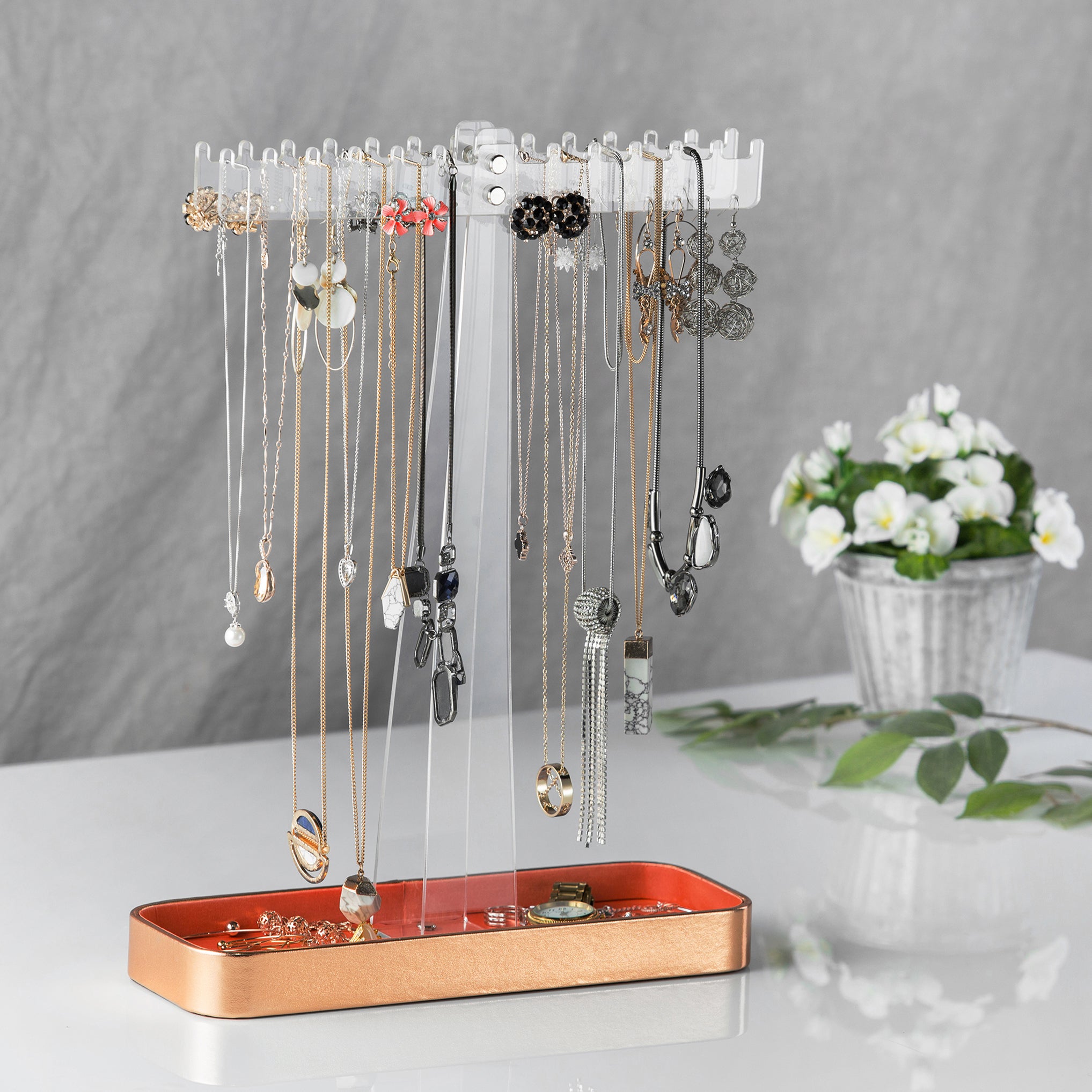 Jackcube Design Makeup Porta Gioielli Albero Acrilico