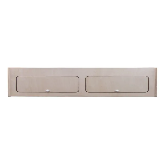 Q-Rax Accessori per la casa Armadio Pensile Camper 120 cm Legno