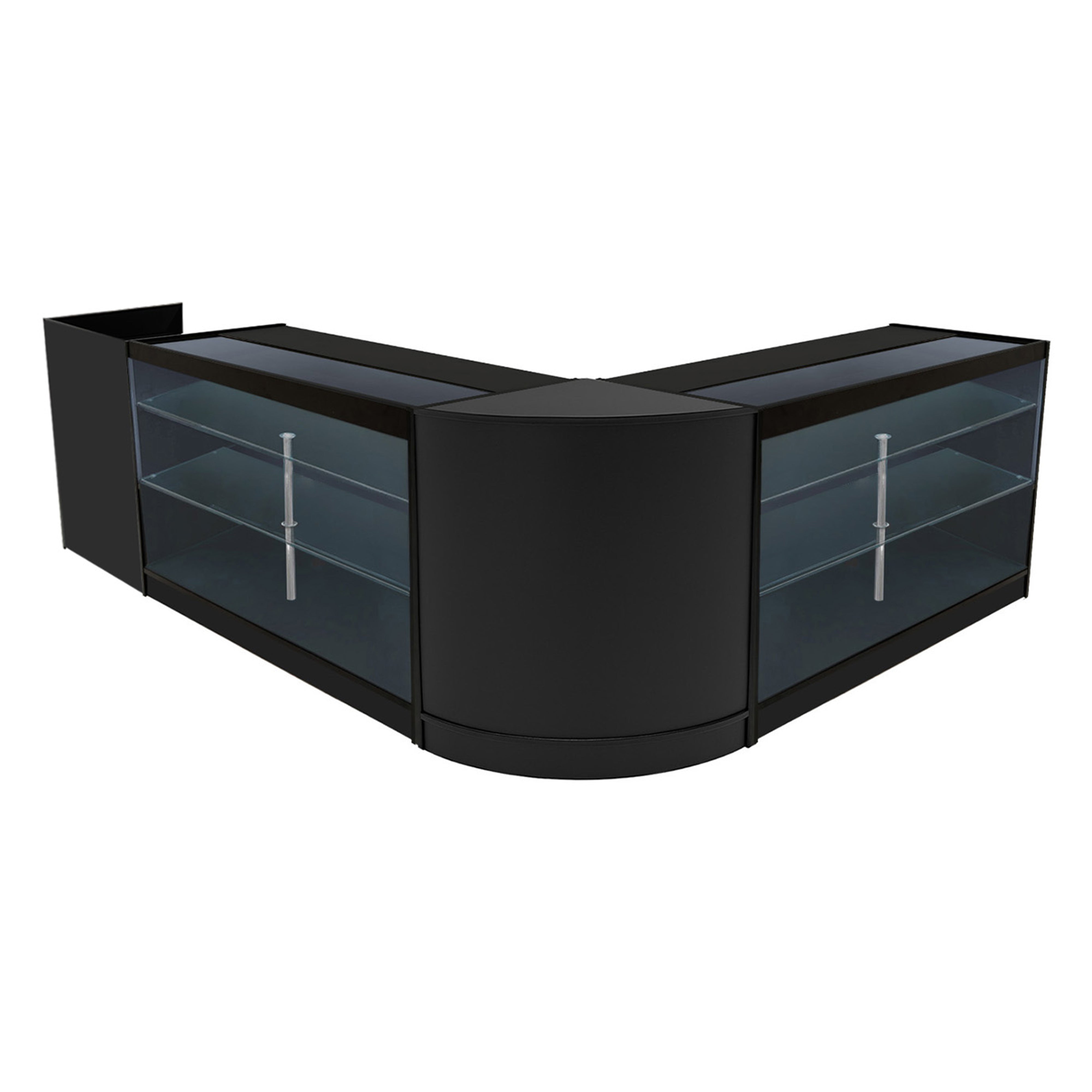Q-Rax Set Banconi LED Nero Aries CM60 TB60 2x K1500