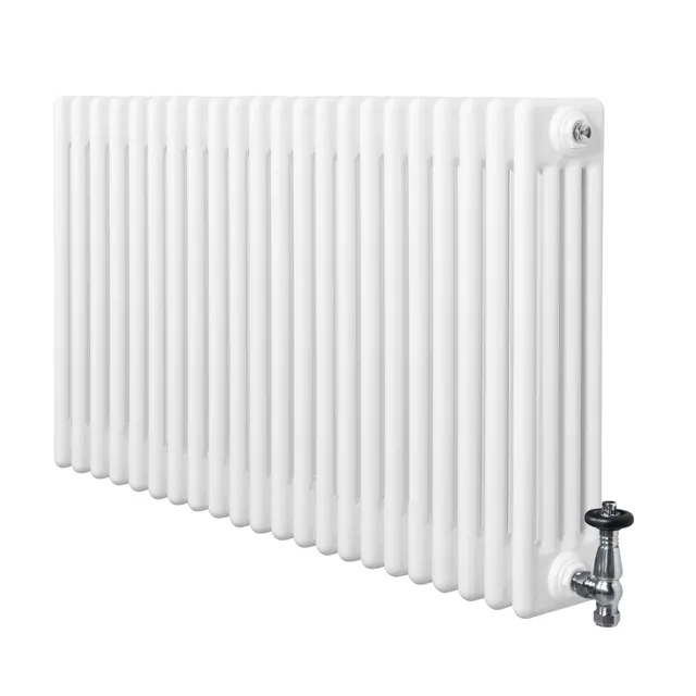 Q-Rax Radiatore Tradizionale 4 Colonne 600x1010 Bianco