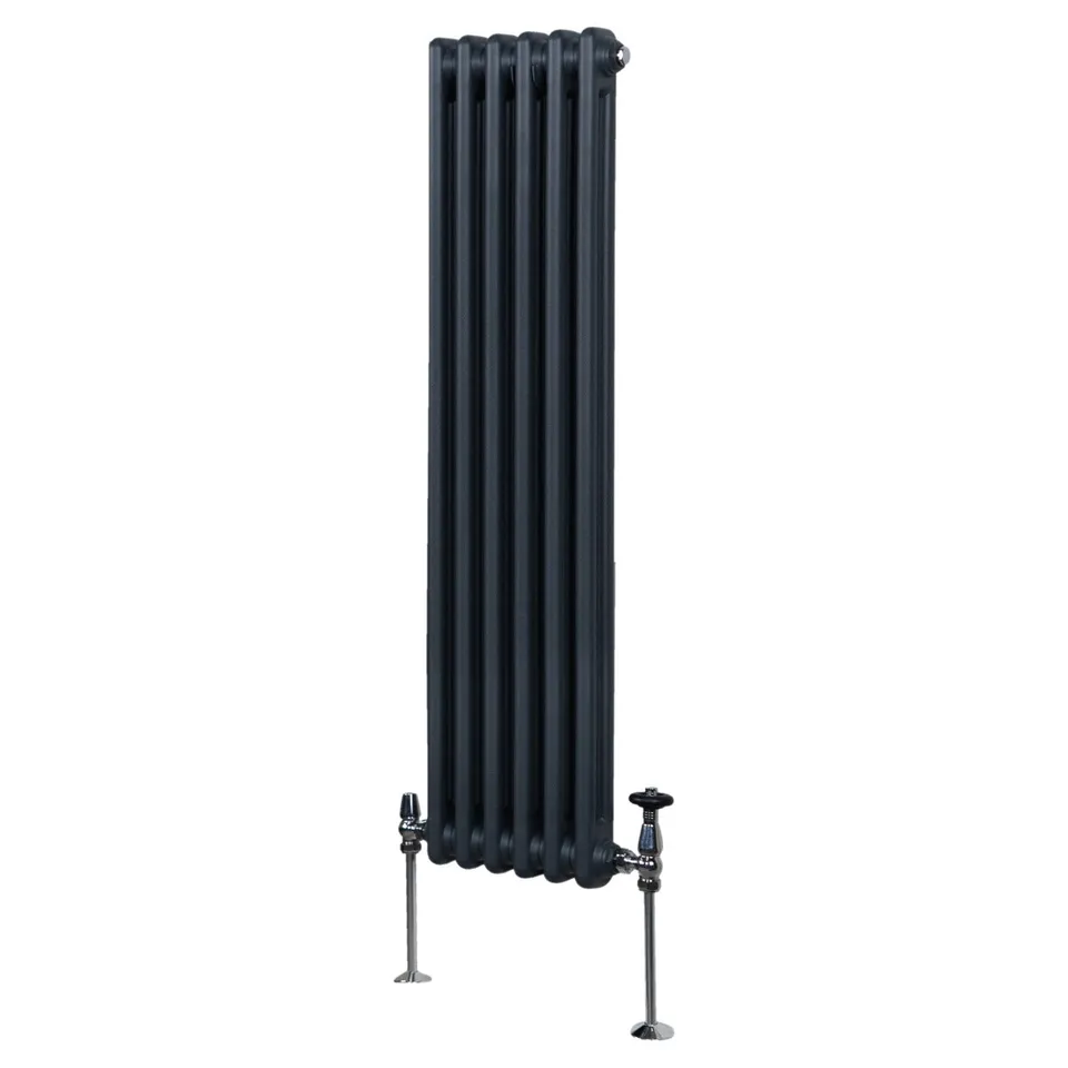 Q-Rax Radiatore 2 Colonne 1500x292mm Grigio Antracite