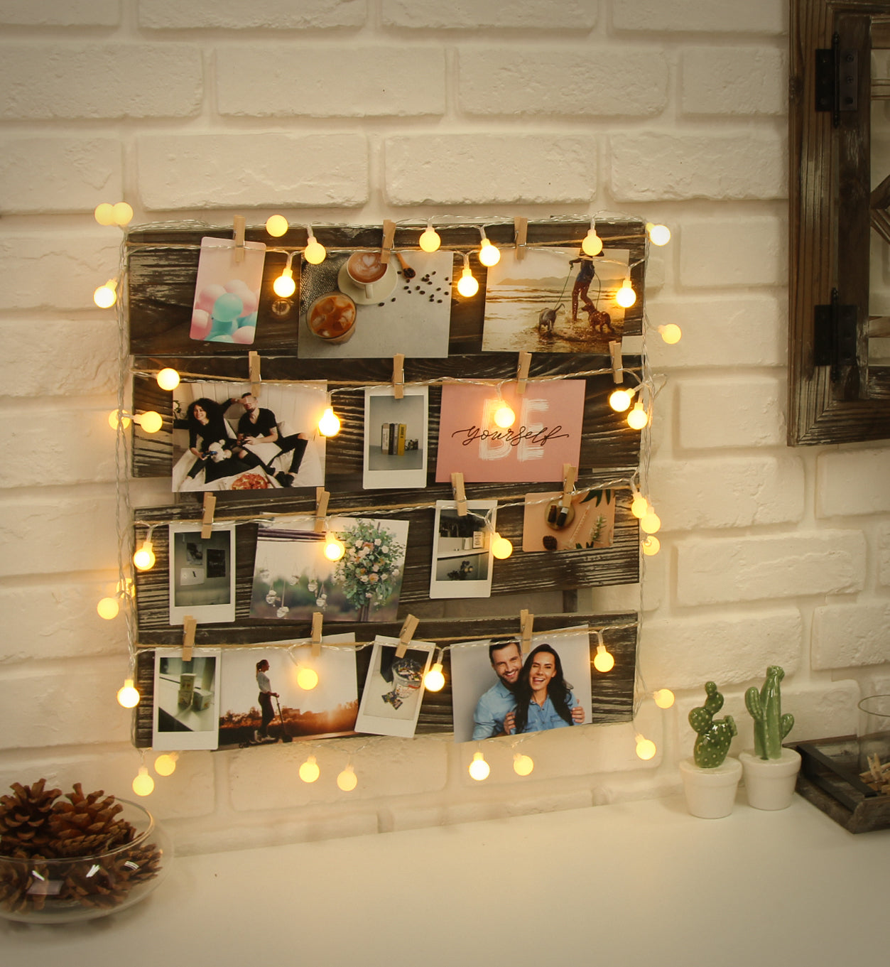 Jackcube Design Living Room Portafoto Parete 24 Mollette