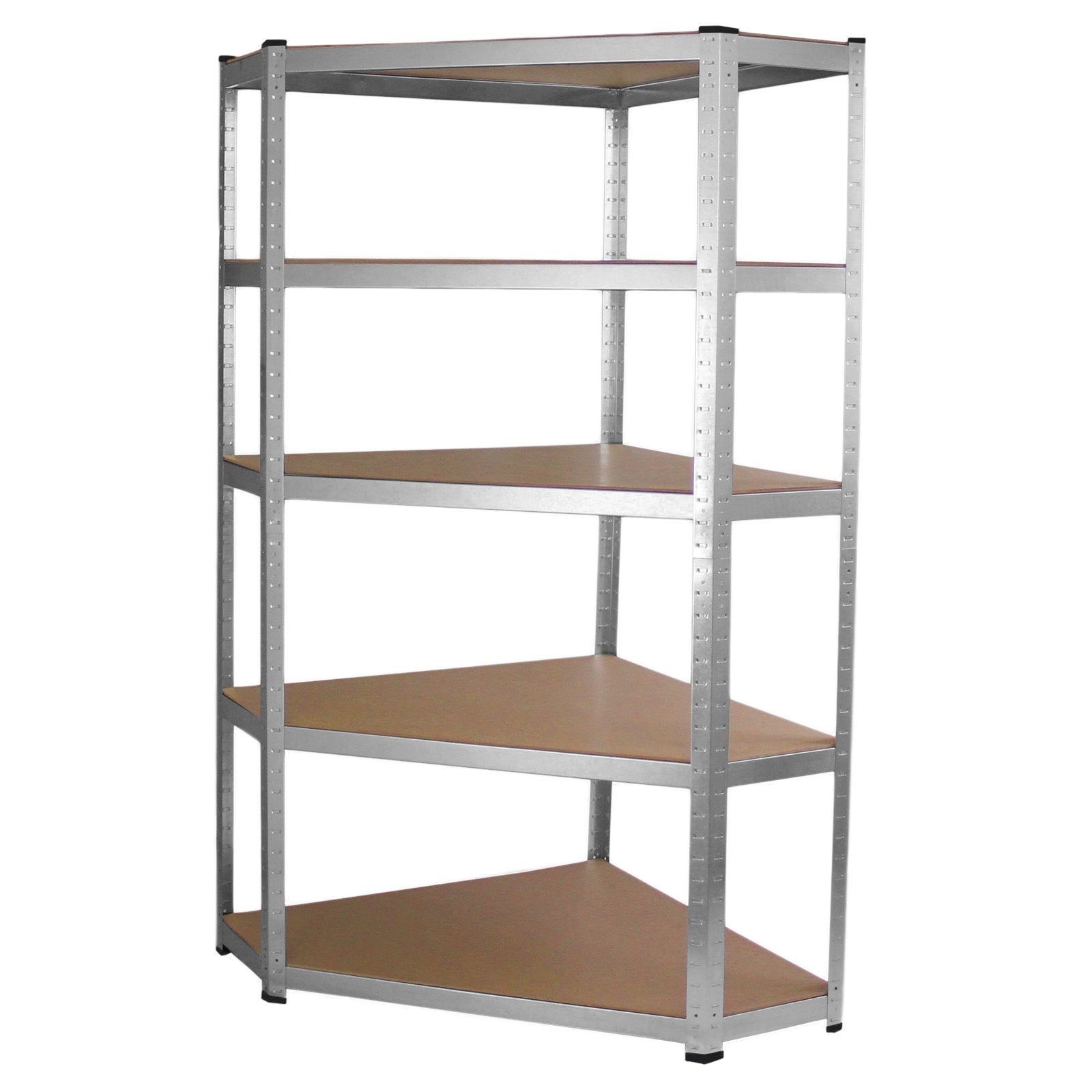 Galwix Set 2 Scaffali 90cm + Angolo 90cm Zincati