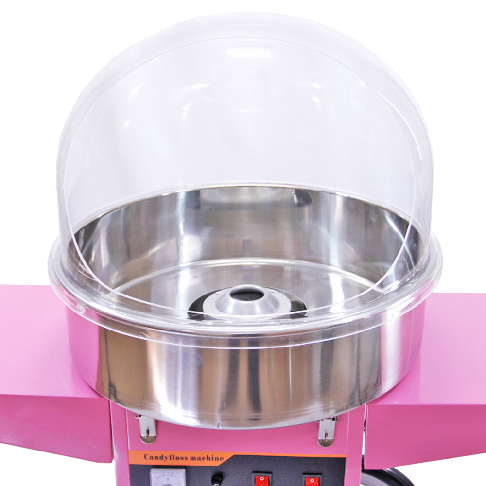 Kukoo Apparecchi Ristorazione Macchina Zucchero Filato Rosa 50cm