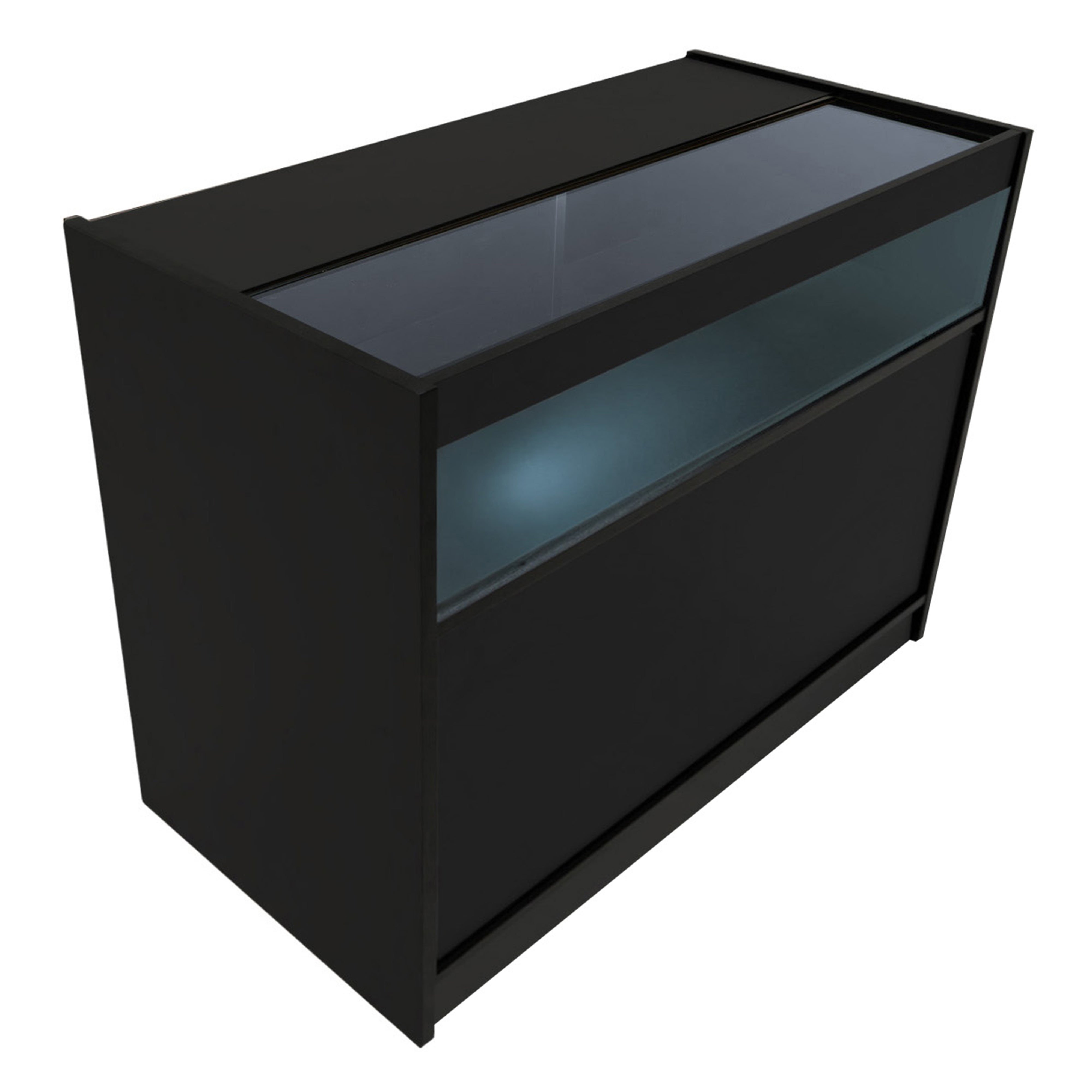 Q-Rax Sagittarius Set 4 Banconi LED Nero B1200 LM60 TB60