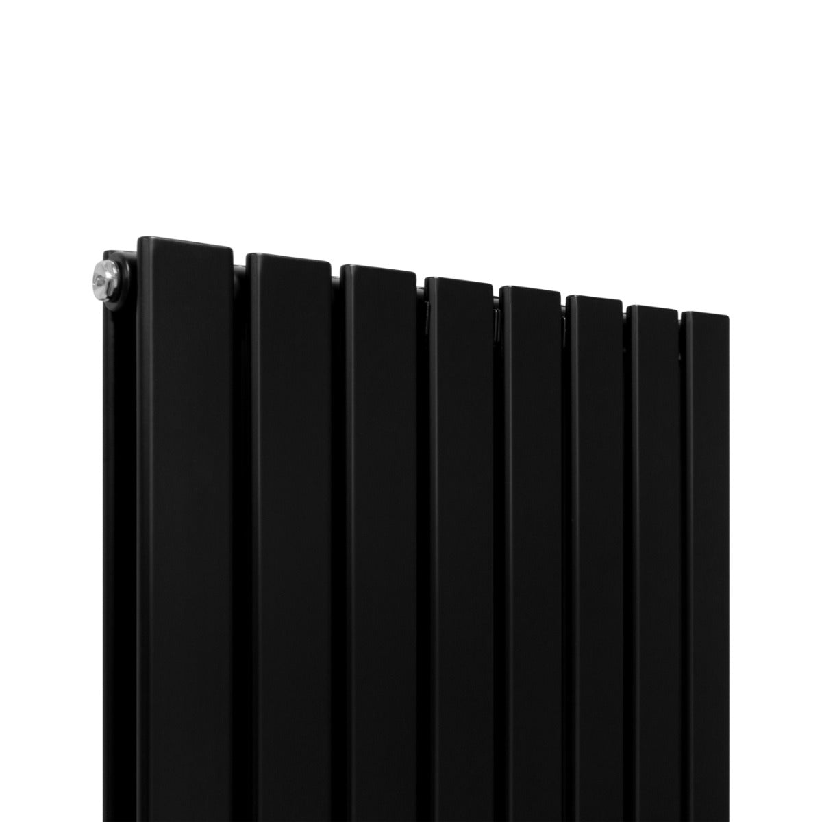 Q-Rax Radiatori a Pannelli Piatti 180x56 cm Termosifone Nero Opaco