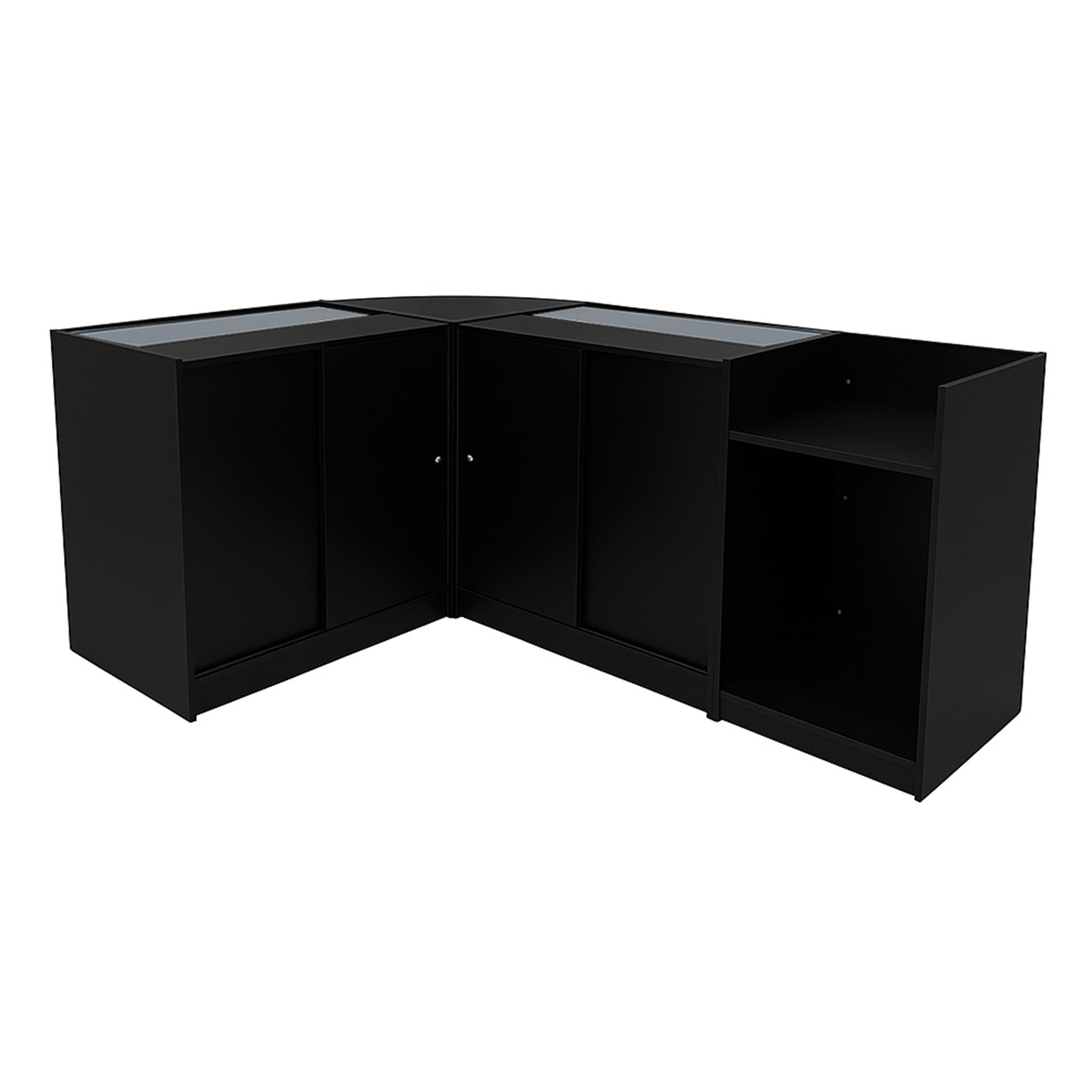 Q-Rax Theia Set Banconi LED K900 C900 TB60 LM60 Nero
