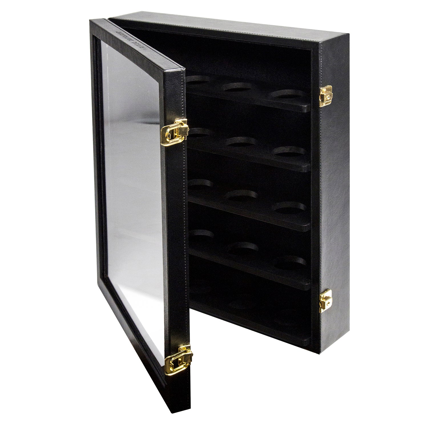 Jackcube Design Display vetrina baseball 20 palline legno pelle