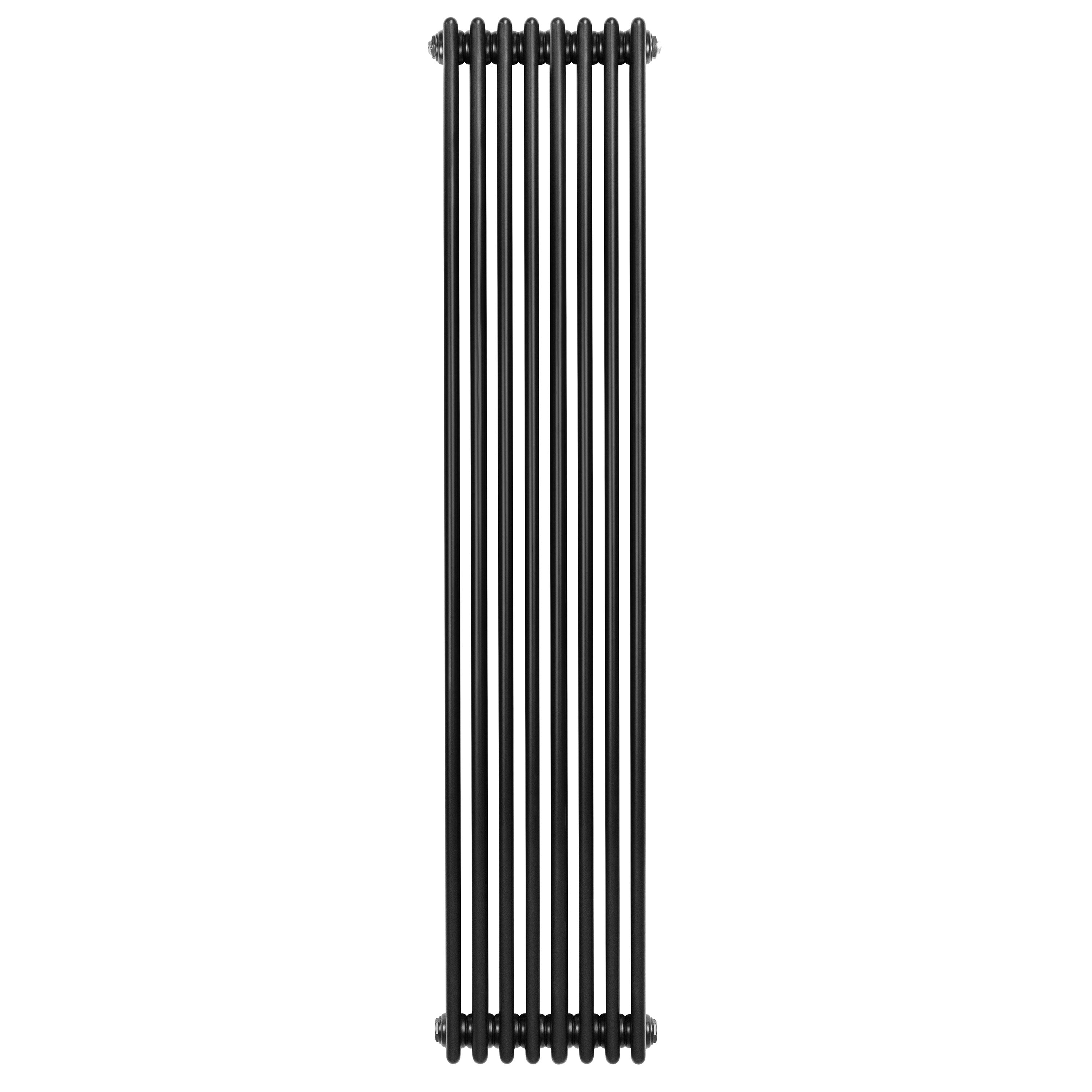 Q-Rax Radiatori Tradizionali 1800x380 radiatore nero 4 colonne