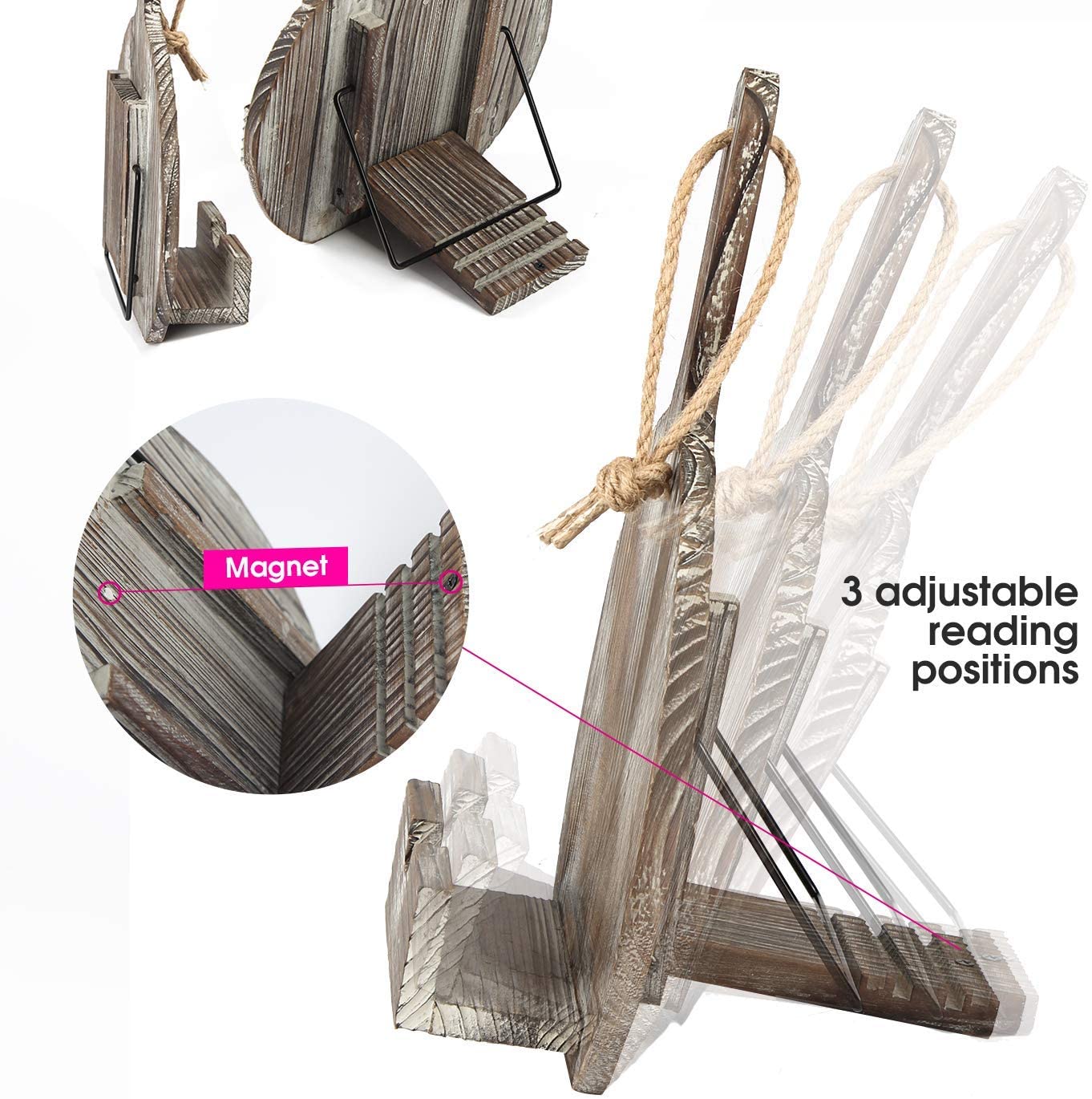 Jackcube Design Kitchen Leggio Cucina Legno 3 Altezze