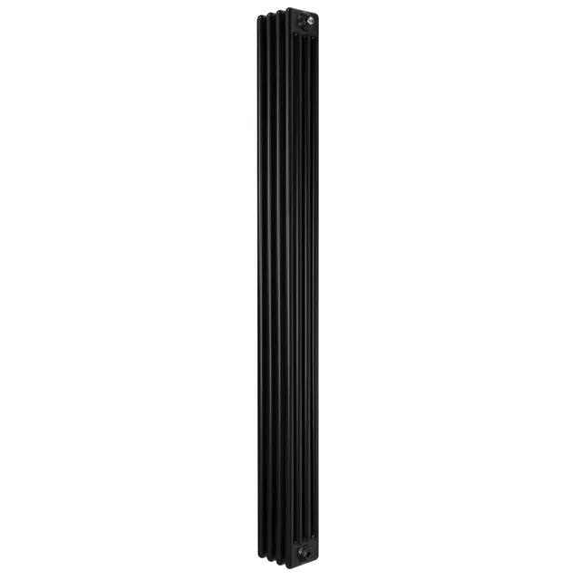 Q-Rax Radiatore Tradizionale 4 Colonne 1800x200mm Nero