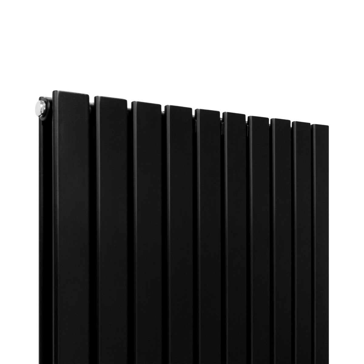 Q-Rax Radiatori Piatti radiatore nero opaco 160x70cm acciaio
