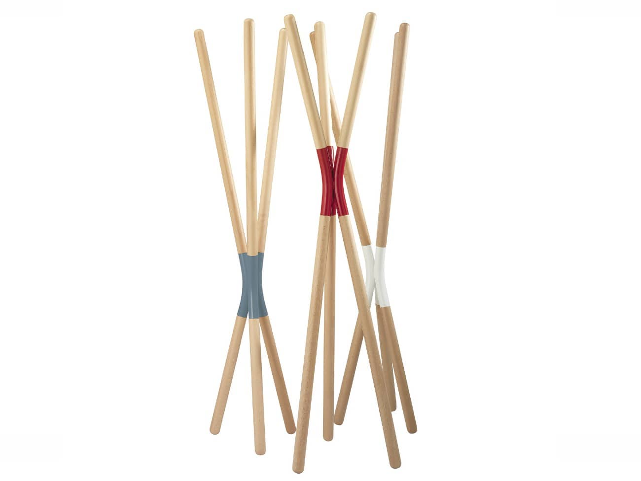 Officinanove Tripod 2.0 appendiabiti terra 160 cm legno