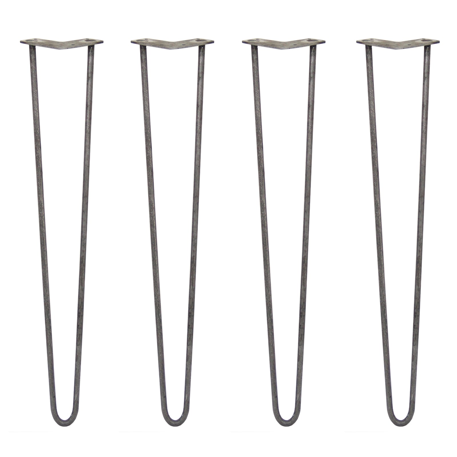 Q-Rax Gambe Per Tavoli Forcina 71cm 12mm gambe tavolo acciaio 4pz