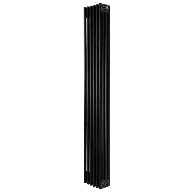 Q-Rax Radiatore Tradizionale 4 Colonne 1800x290 mm Nero