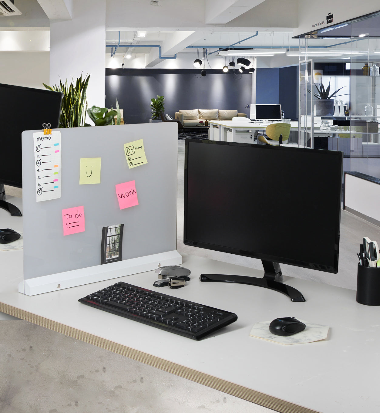 Jackcube Design Home Office Pannello Divisorio Scrivania Acrilico