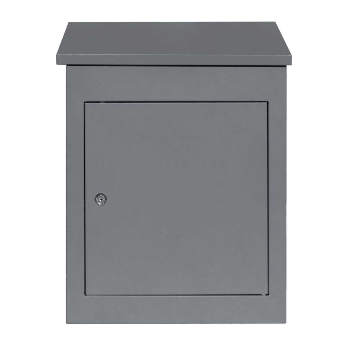 Q-Rax Accessori Casa Cassetta Postale Pacchi Antifurto Grigia