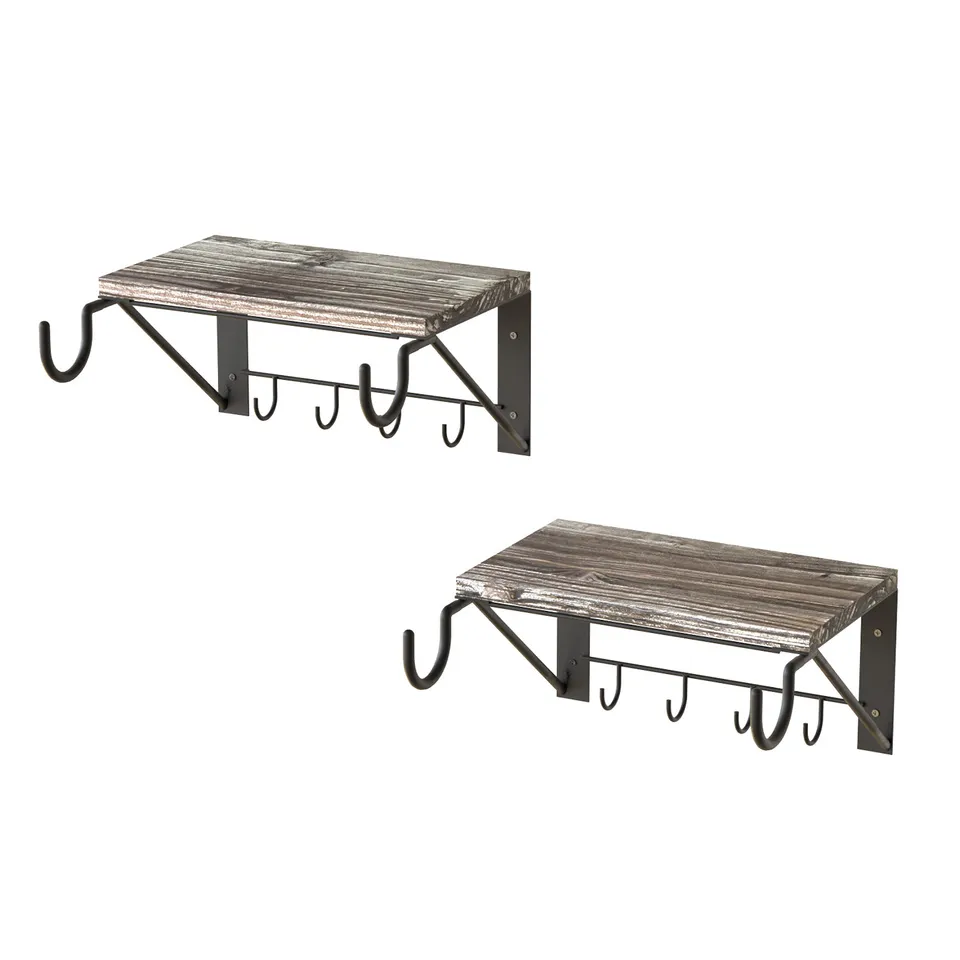 Jackcube Design Equipment Storage Set 2 Portabici Mensola Legno