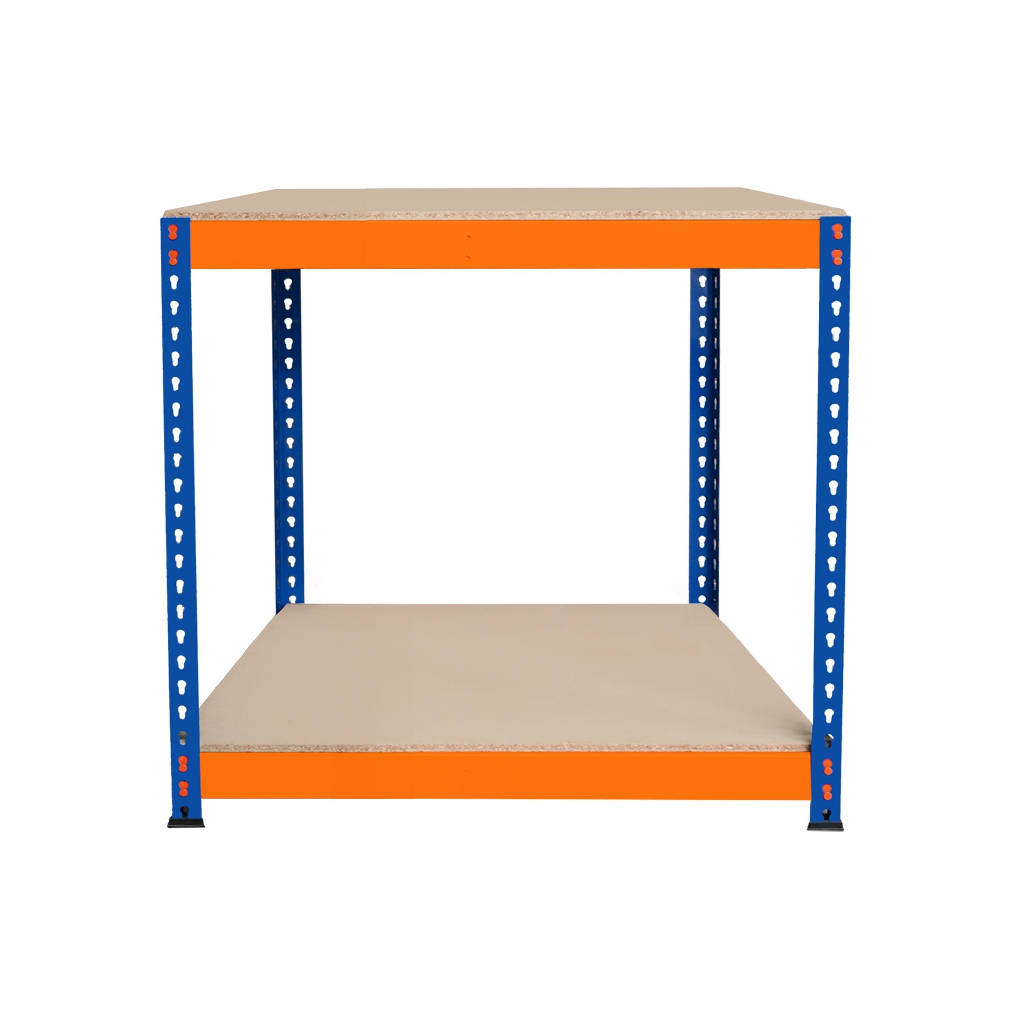 Q-Rax S-Rax Banco da Lavoro 90x60x90cm 2 Ripiani 600 kg