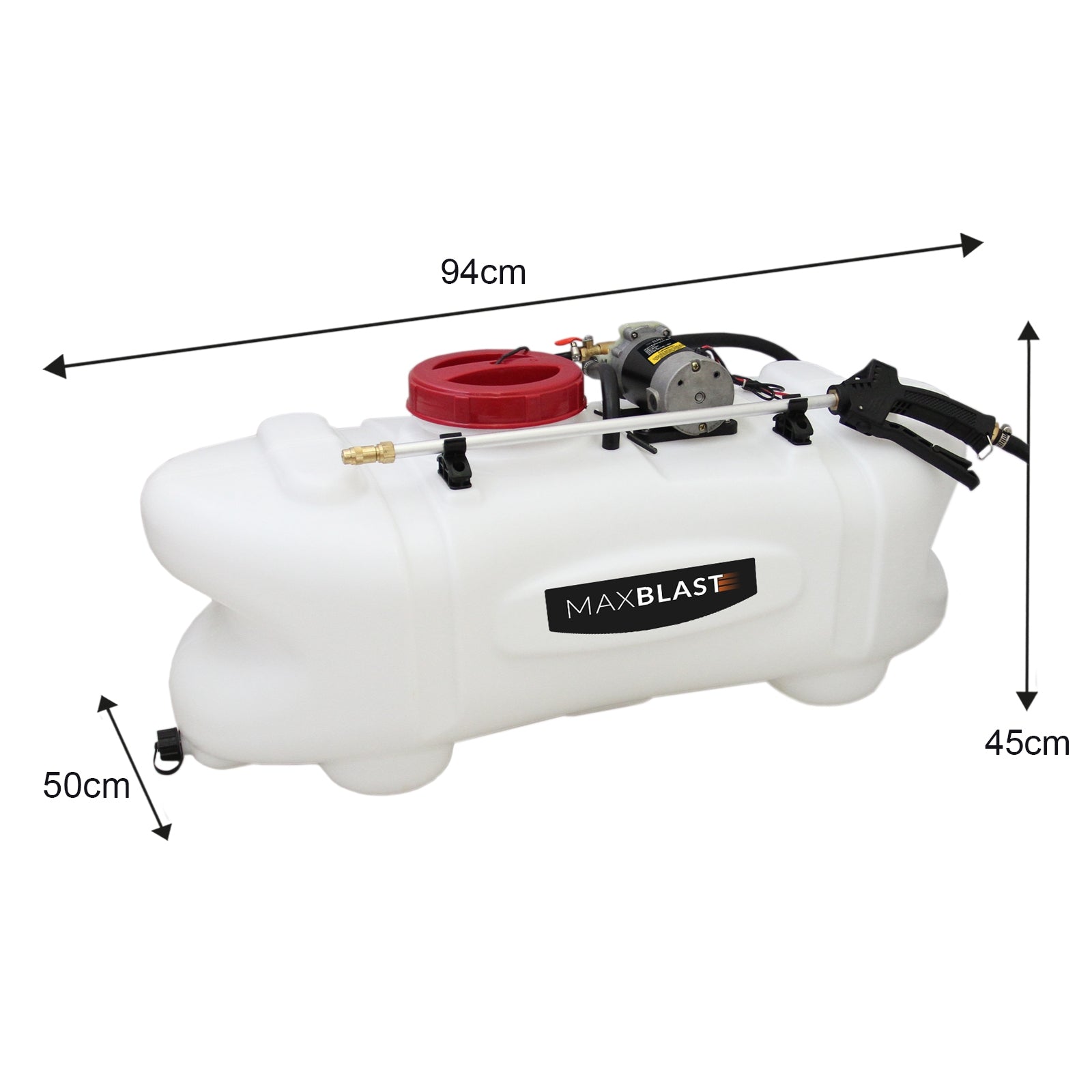 Q-Rax Irroratore per Quad 100L 12V 6 Ugelli