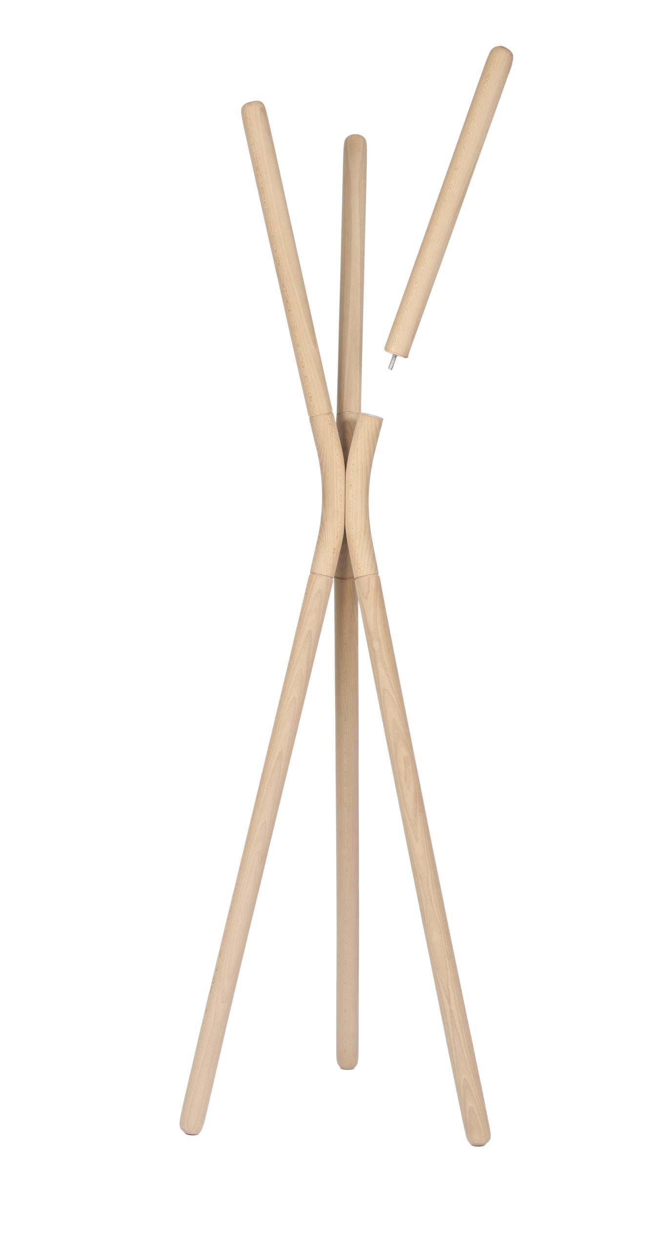 Officinanove Tripod 2.0 appendiabiti terra 160 cm legno