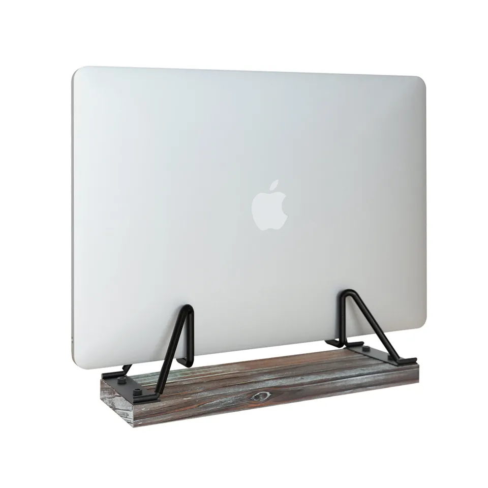 Jackcube Design Home Office Supporto Laptop Verticale Nero Metallo