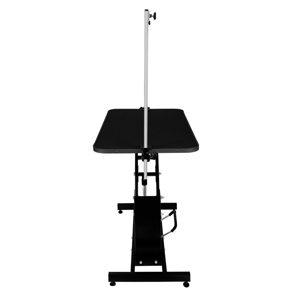 Q-Rax Tavolo Toelettatura Idraulico 106x61cm Nero 180kg