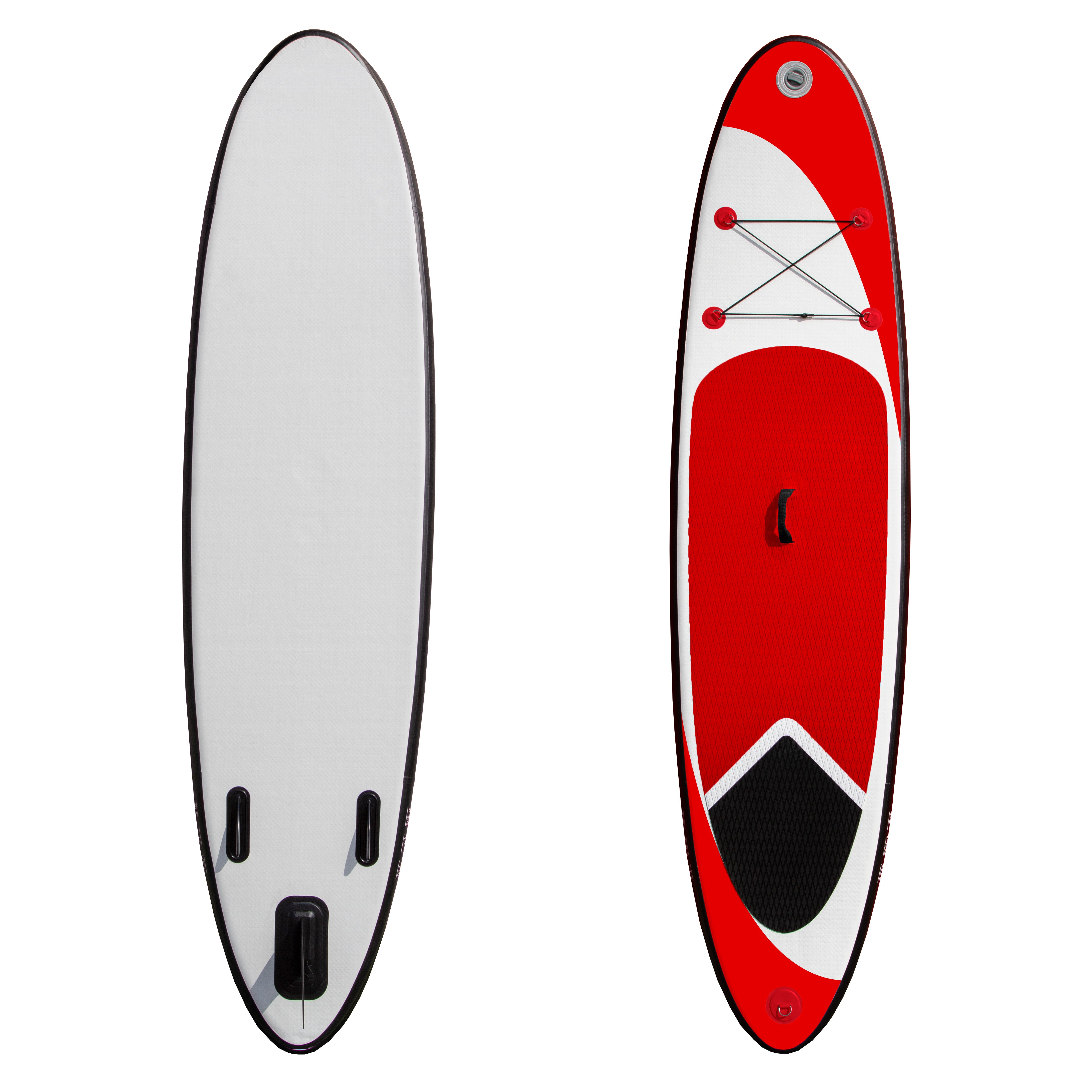 Q-Rax SUP Gonfiabile 3m Tavola Paddle Rossa 100 kg