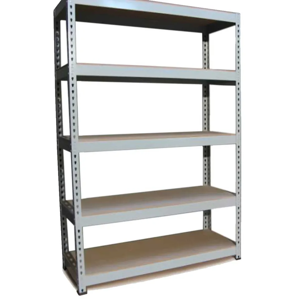 Q-Rax Scaffali Q-Rax Scaffale 120x50 cm Grigio 5 Ripiani 200 kg