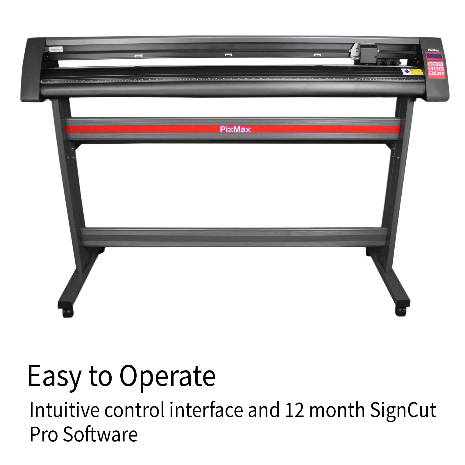 PixMax Plotter Taglio Vinile 151cm Flexi Starter Ruote