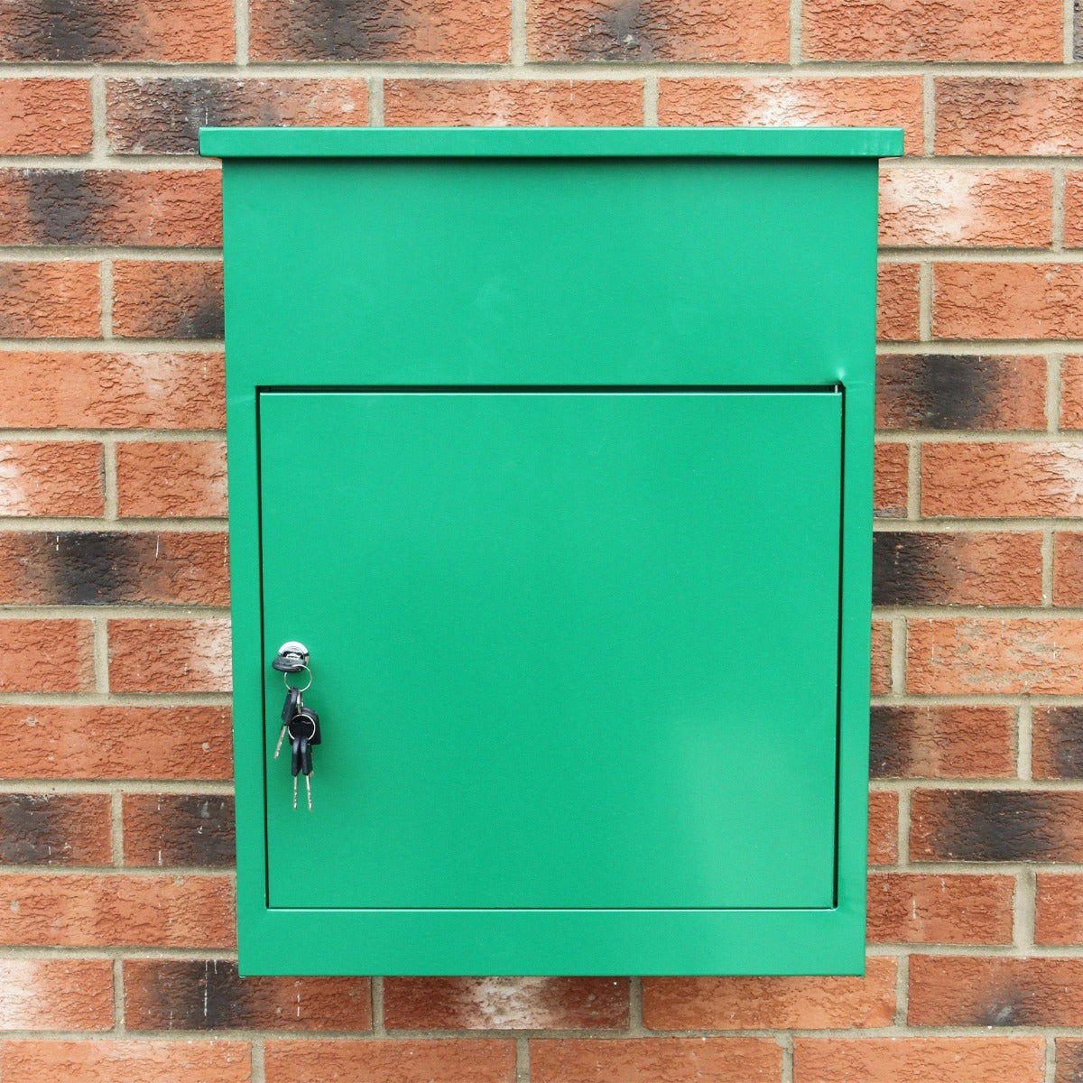 Q-Rax Accessori per la casa Cassetta Postale Pacchi Verde 58cm