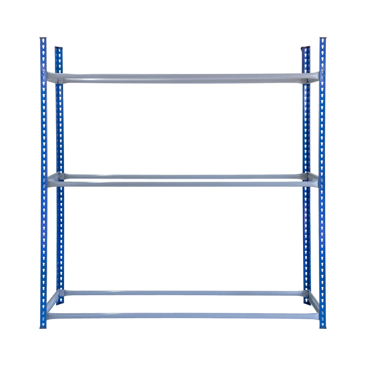 Q-Rax Scaffale Porta Pneumatici Garage 3 Livelli Blu 120Kg
