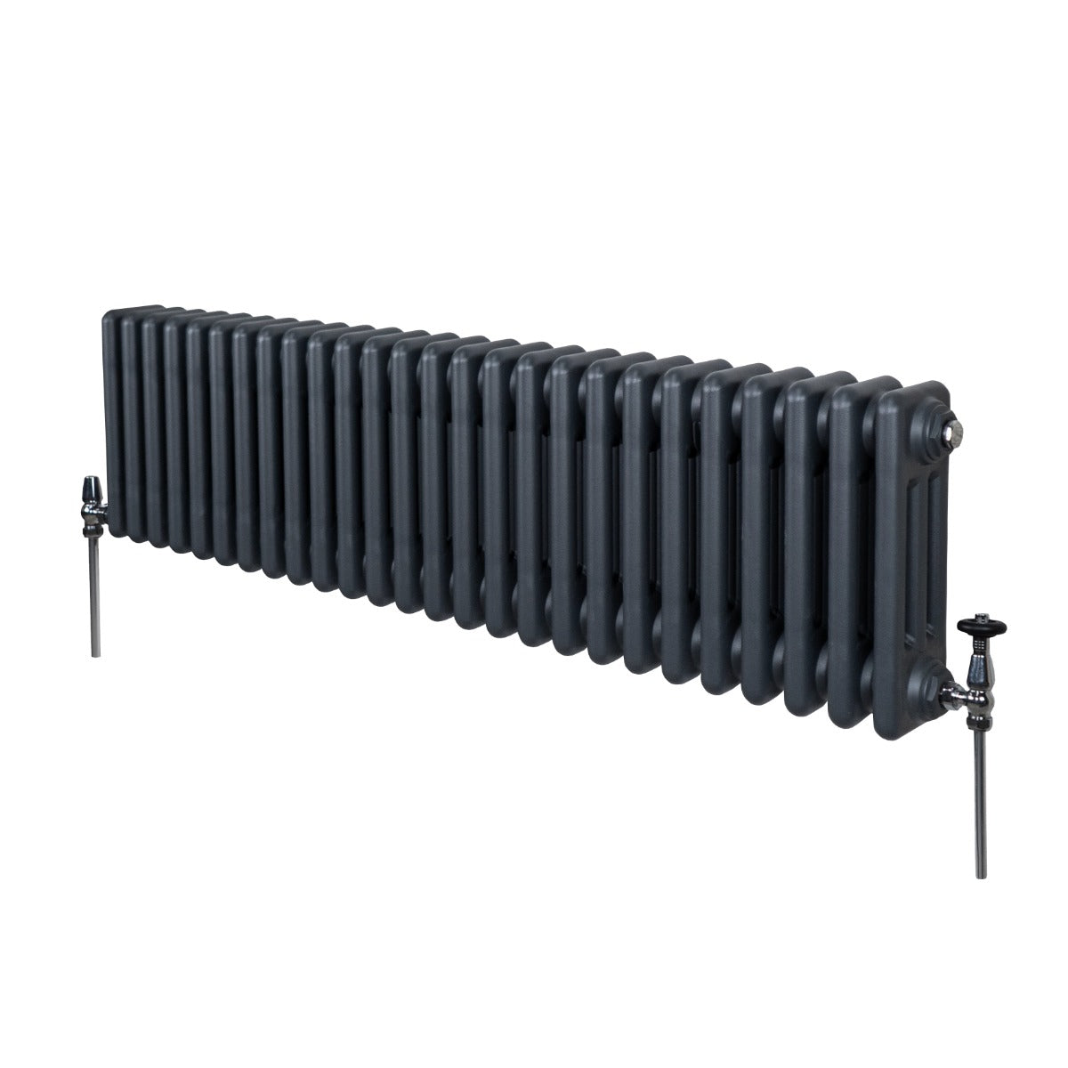 Q-Rax Radiatore Tradizionale 3 Colonne 300x1192mm Antracite