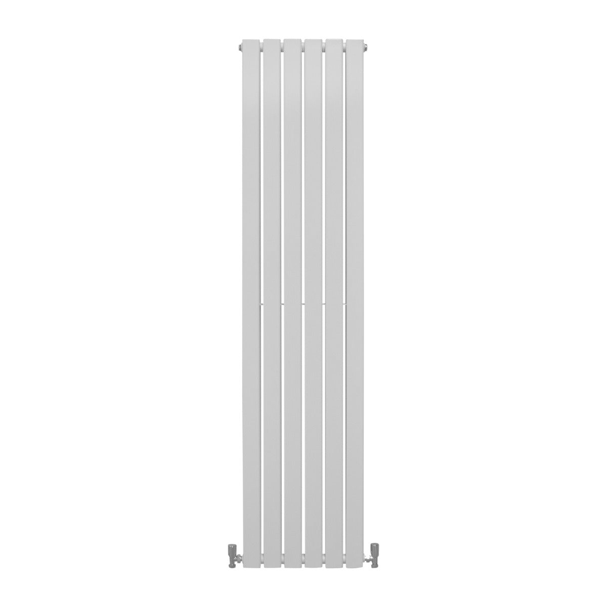 Q-Rax Pannelli Piatti 180x42cm Radiatore Bianco Lucido Acciaio