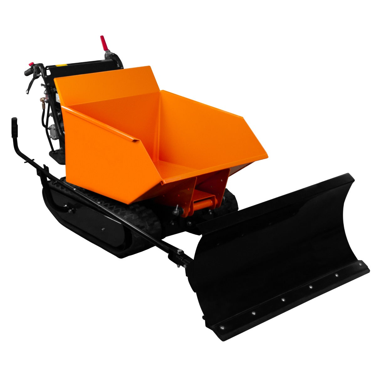 Q-Rax Dumper Cingolato Benzina Cassone Ribaltabile 500kg