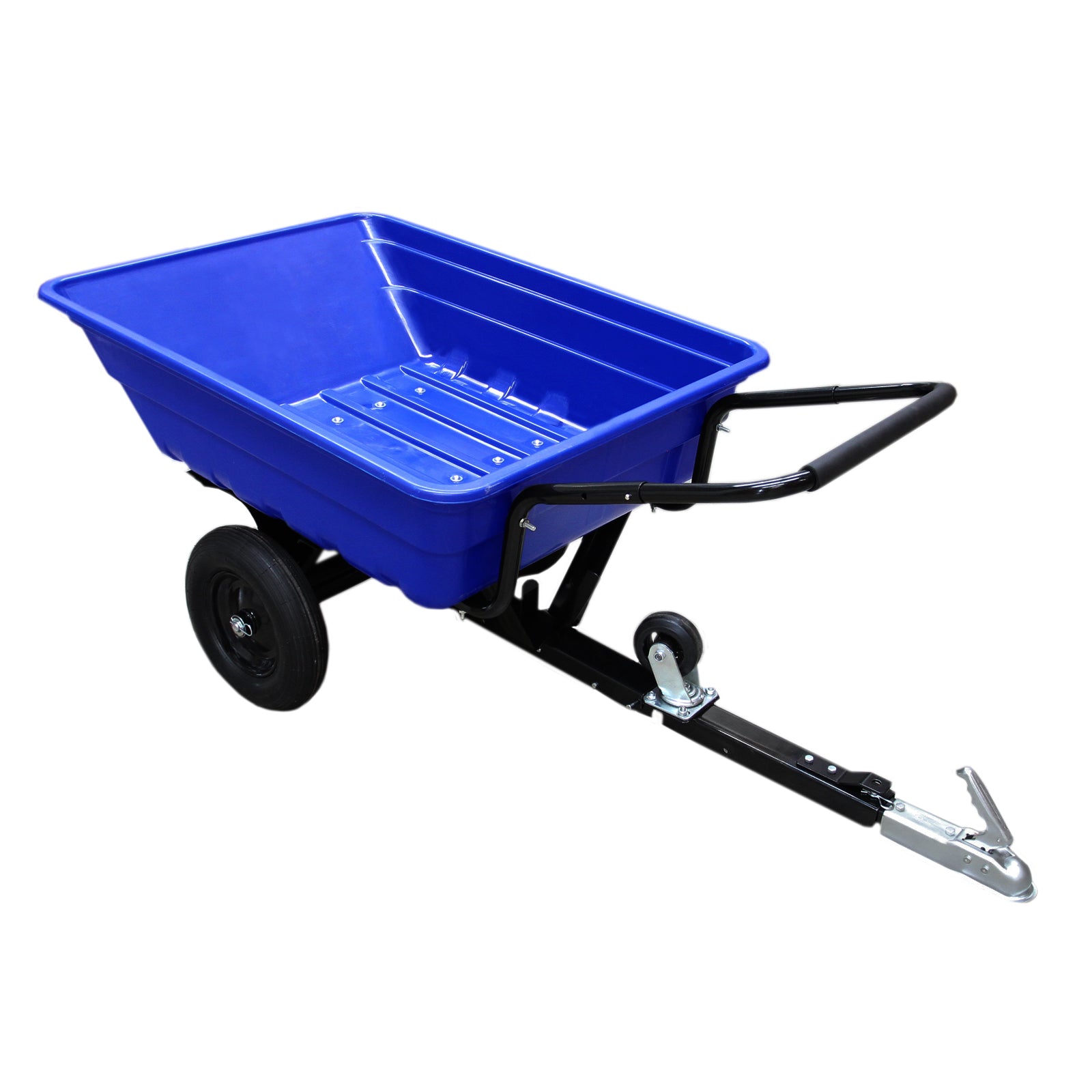 Q-Rax Deposito all'Aperto Carrello carretto giardino 295 kg pneumatici