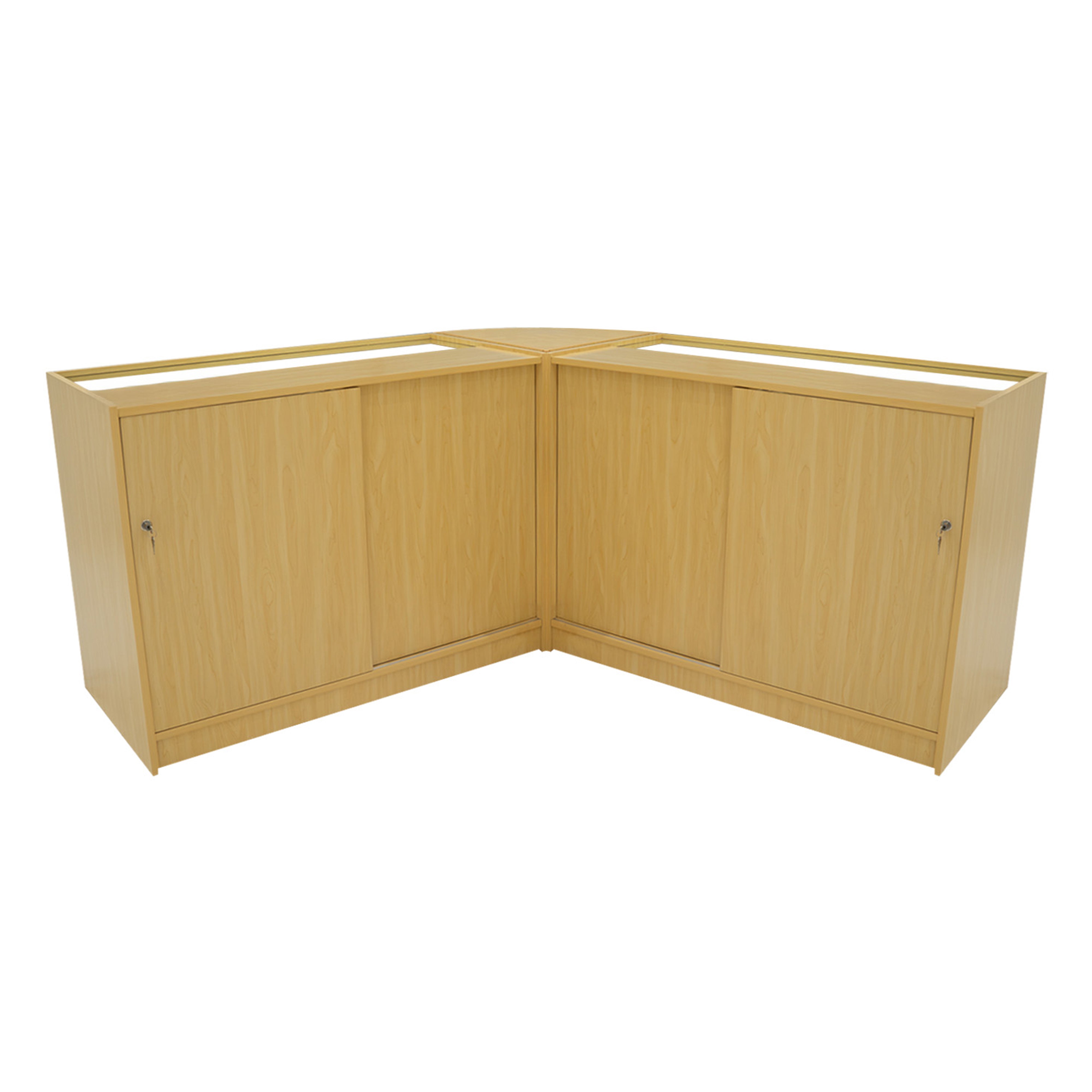 Q-Rax Selene Set Banconi C1200 x2 + CM60 LED Acero